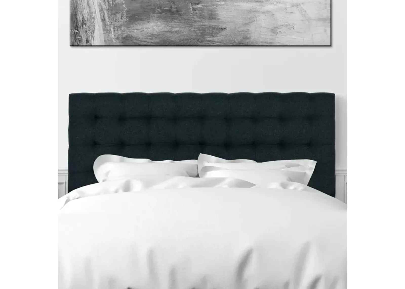 Valencia Navy Blue Queen Headboard