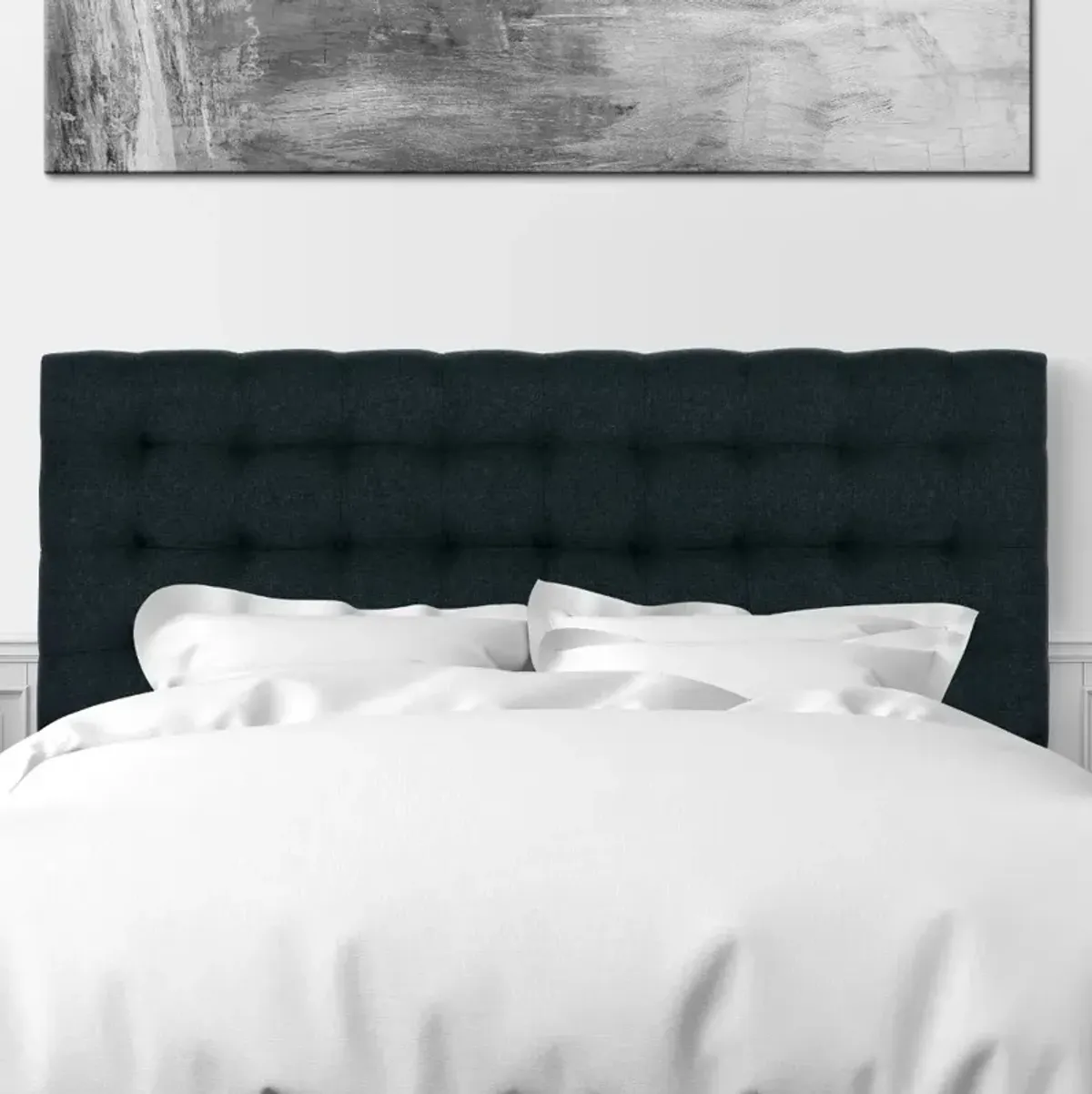 Valencia Navy Blue Queen Headboard