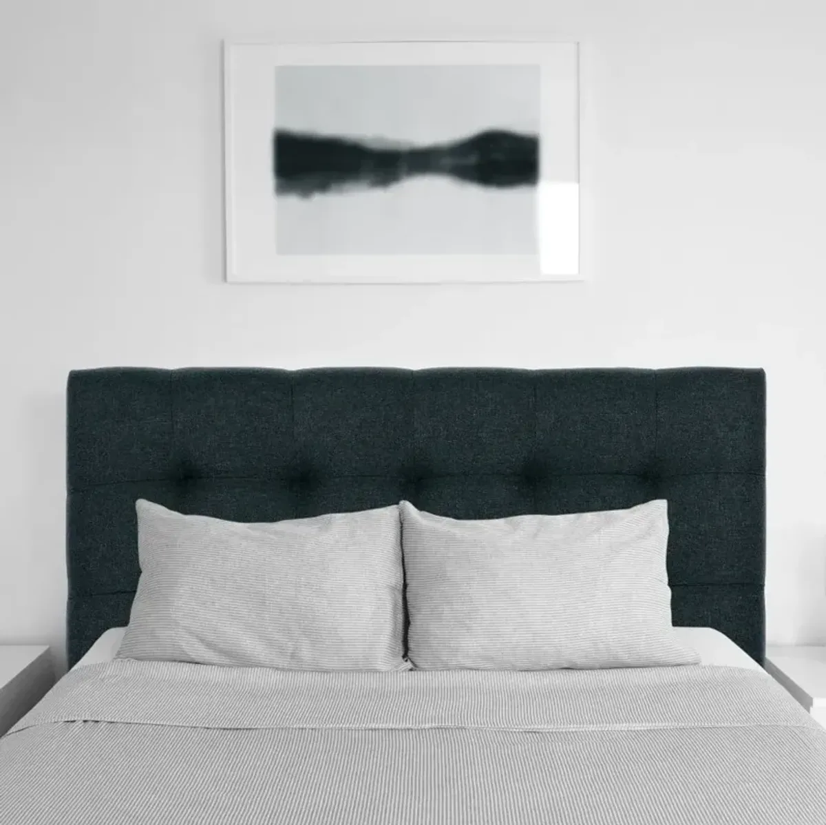 Valencia Navy Blue Twin Headboard