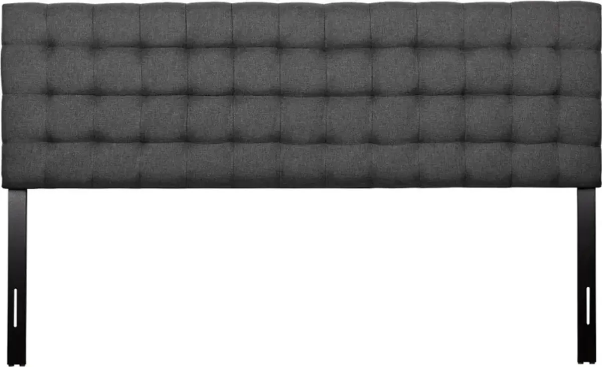 Valencia Gray King Headboard