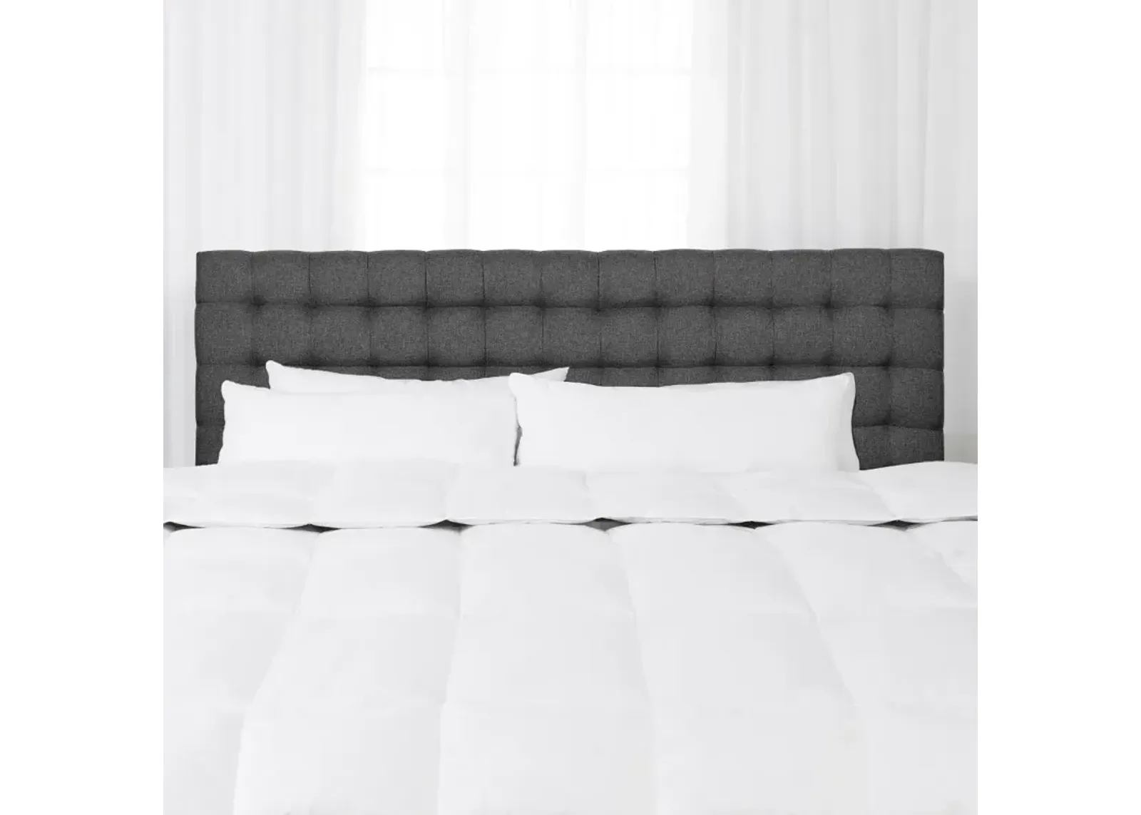 Valencia Gray King Headboard