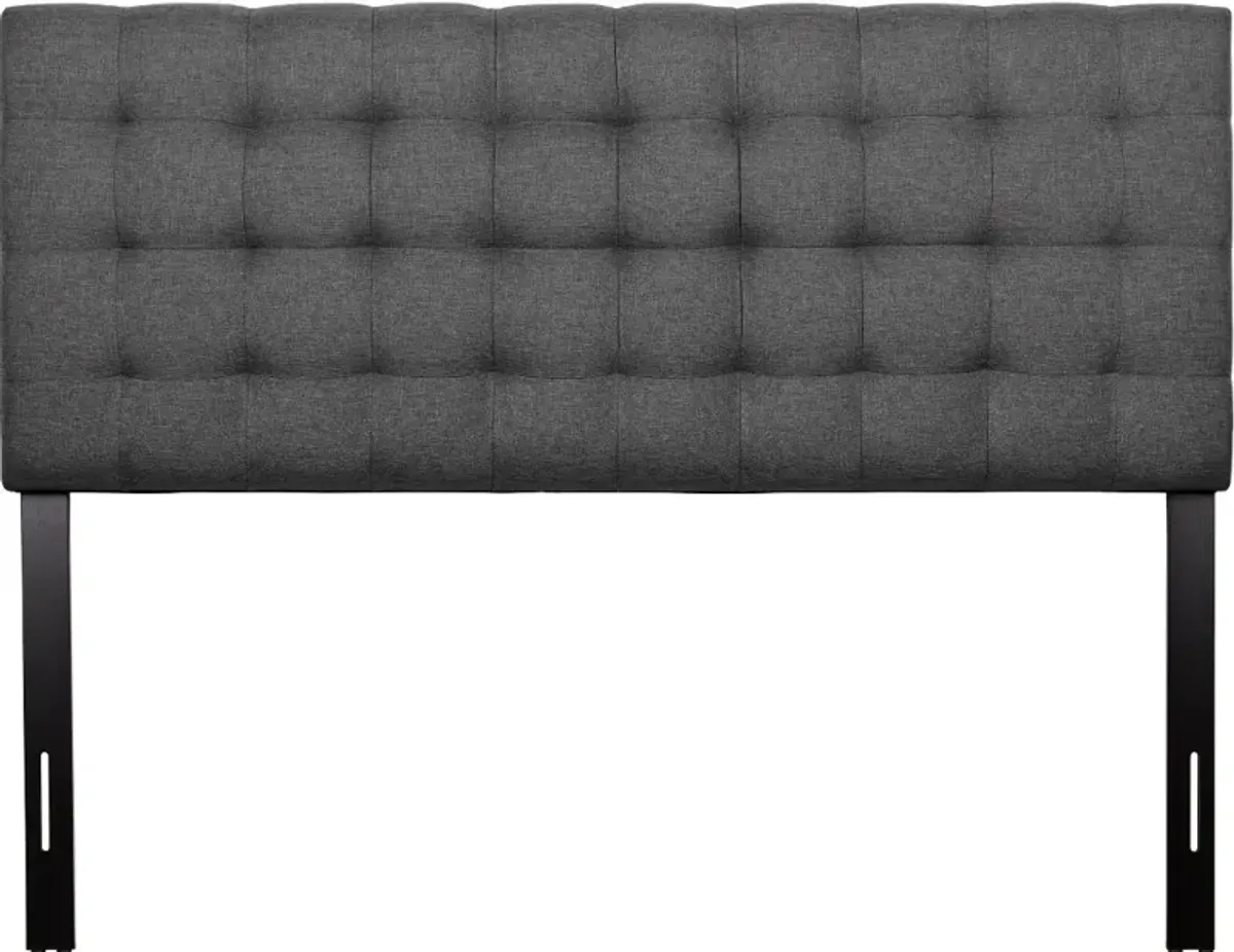 Valencia Gray Queen Headboard