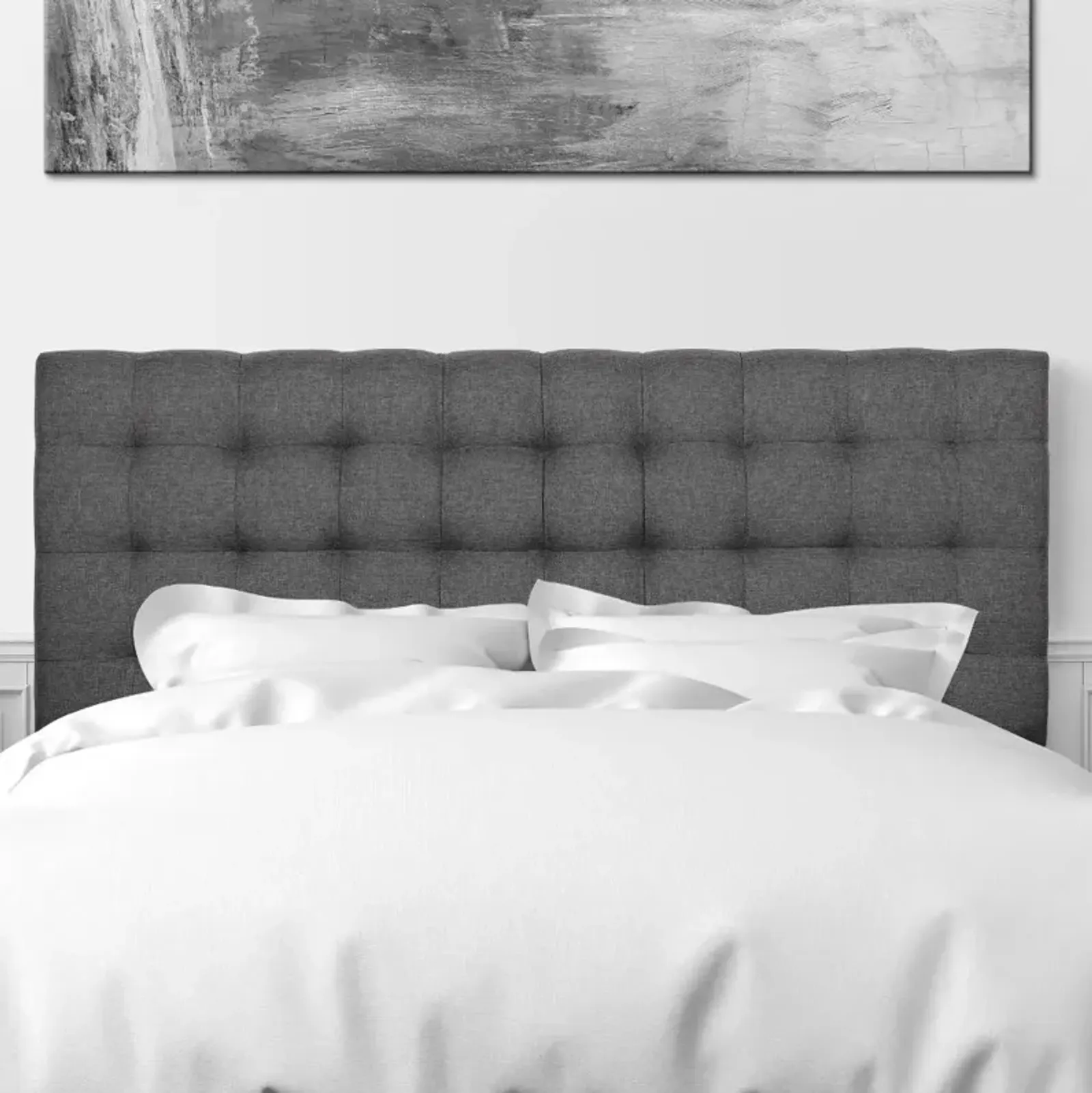 Valencia Gray Queen Headboard