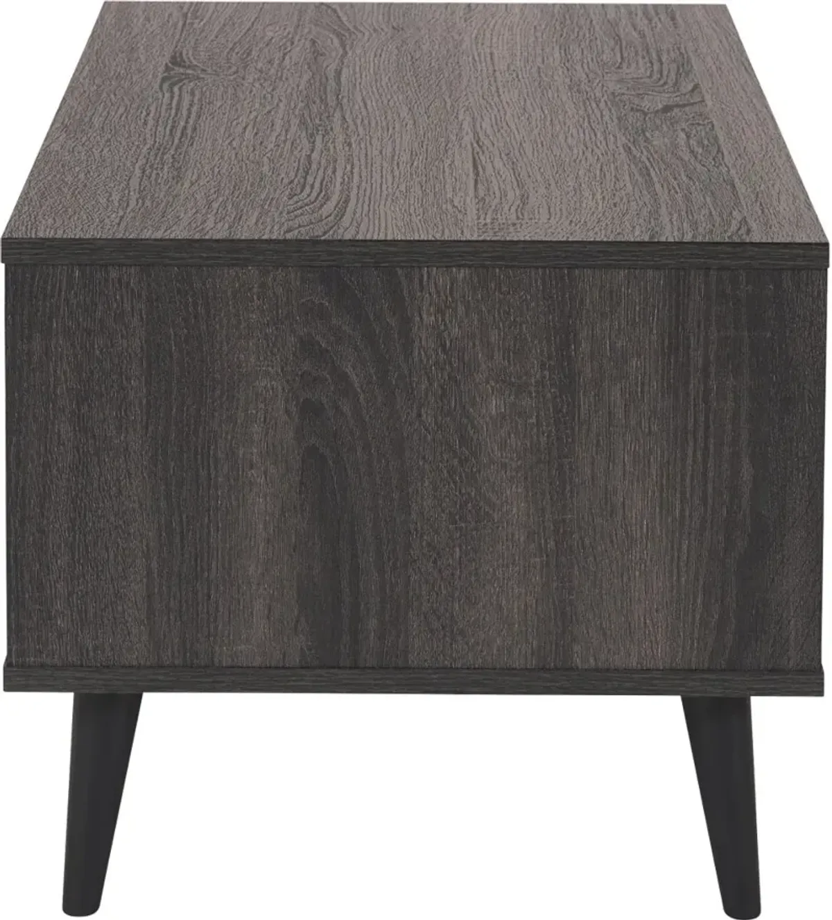 Cole Dark Gray Coffee Table with Storage