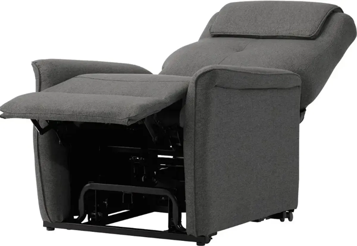 Ashley Gray Power Lift Recliner