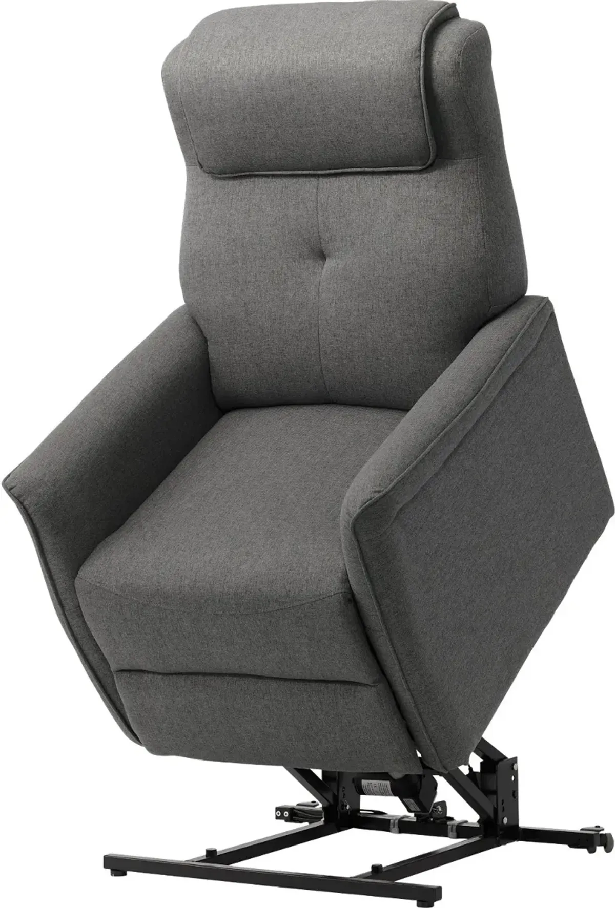 Ashley Gray Power Lift Recliner