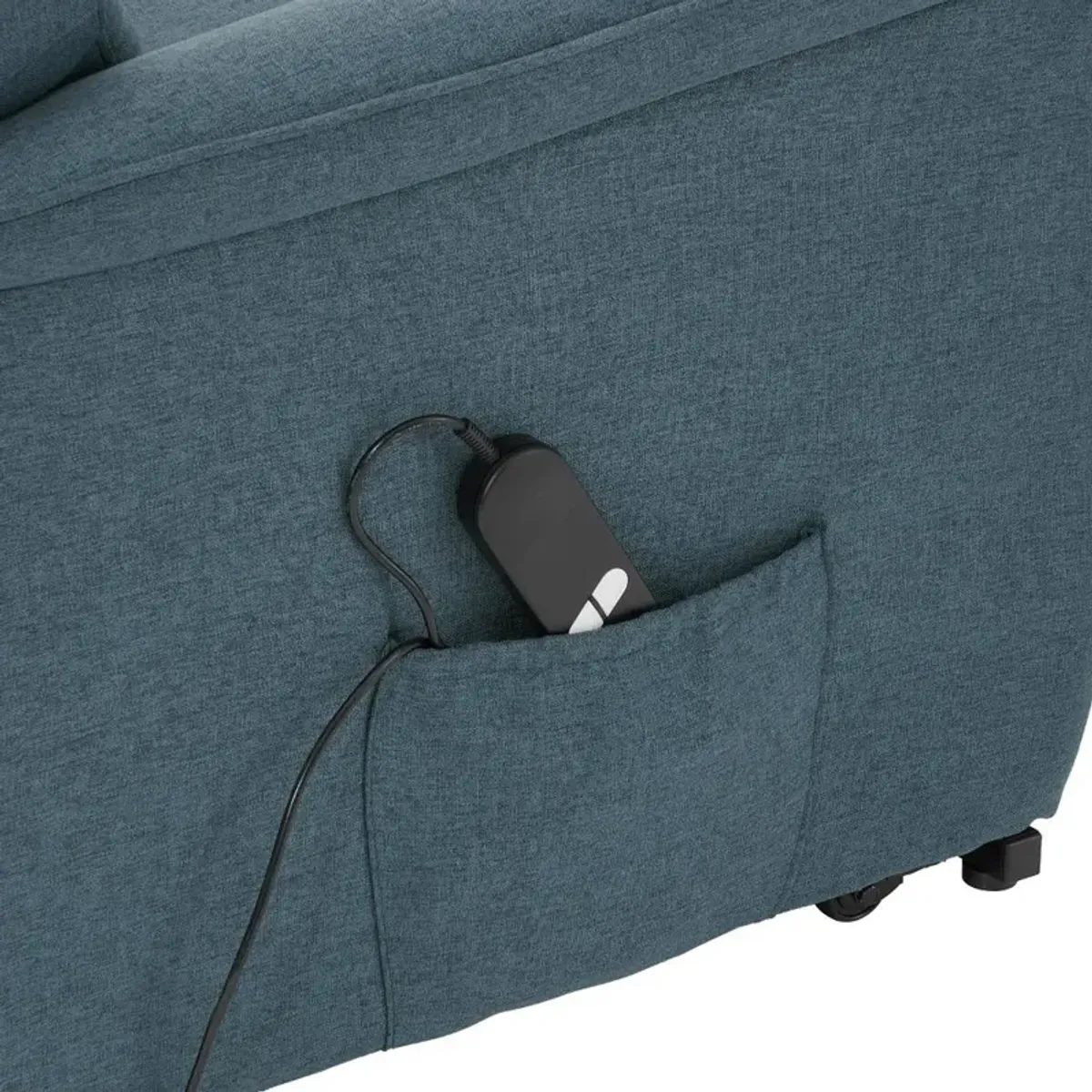 Ashley Blue Power Lift Recliner