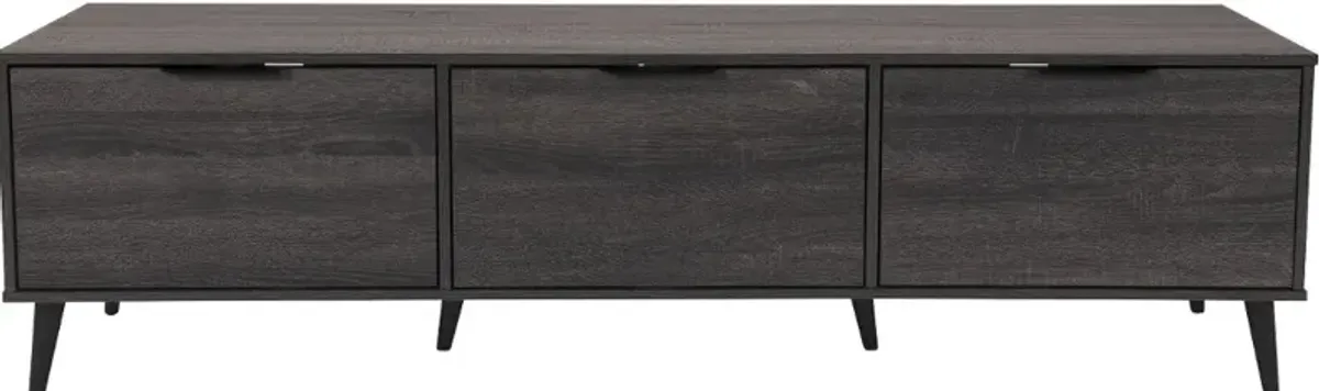 Cole Gray Closed Storage TV Stand