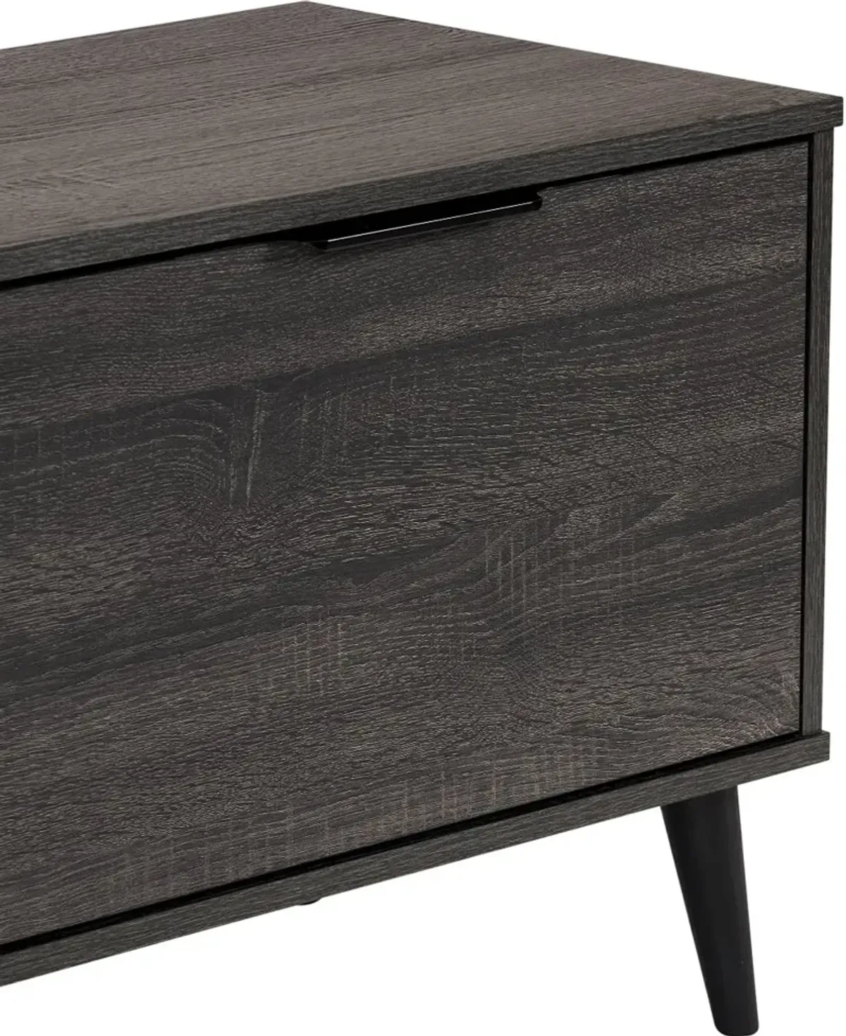 Cole Gray Closed Storage TV Stand