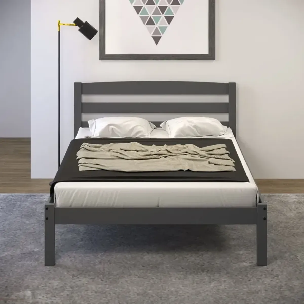 Econo Gray Full Bed