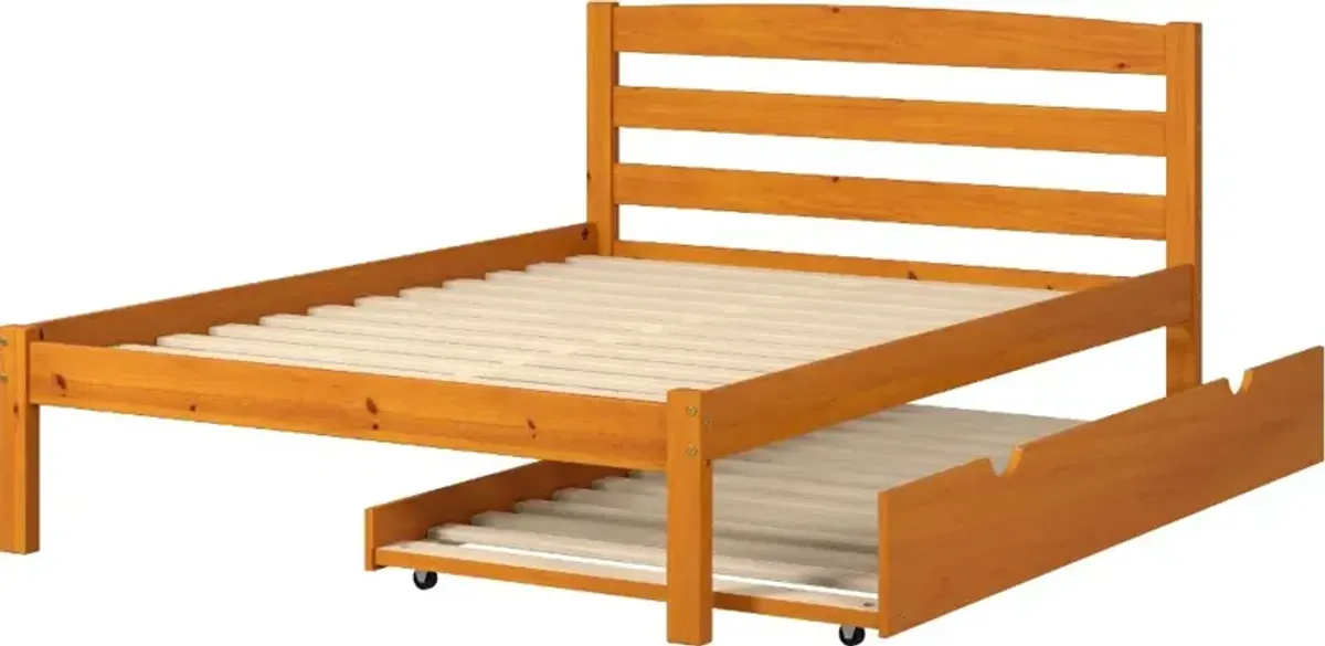 Econo Honey Full Bed with Trundle