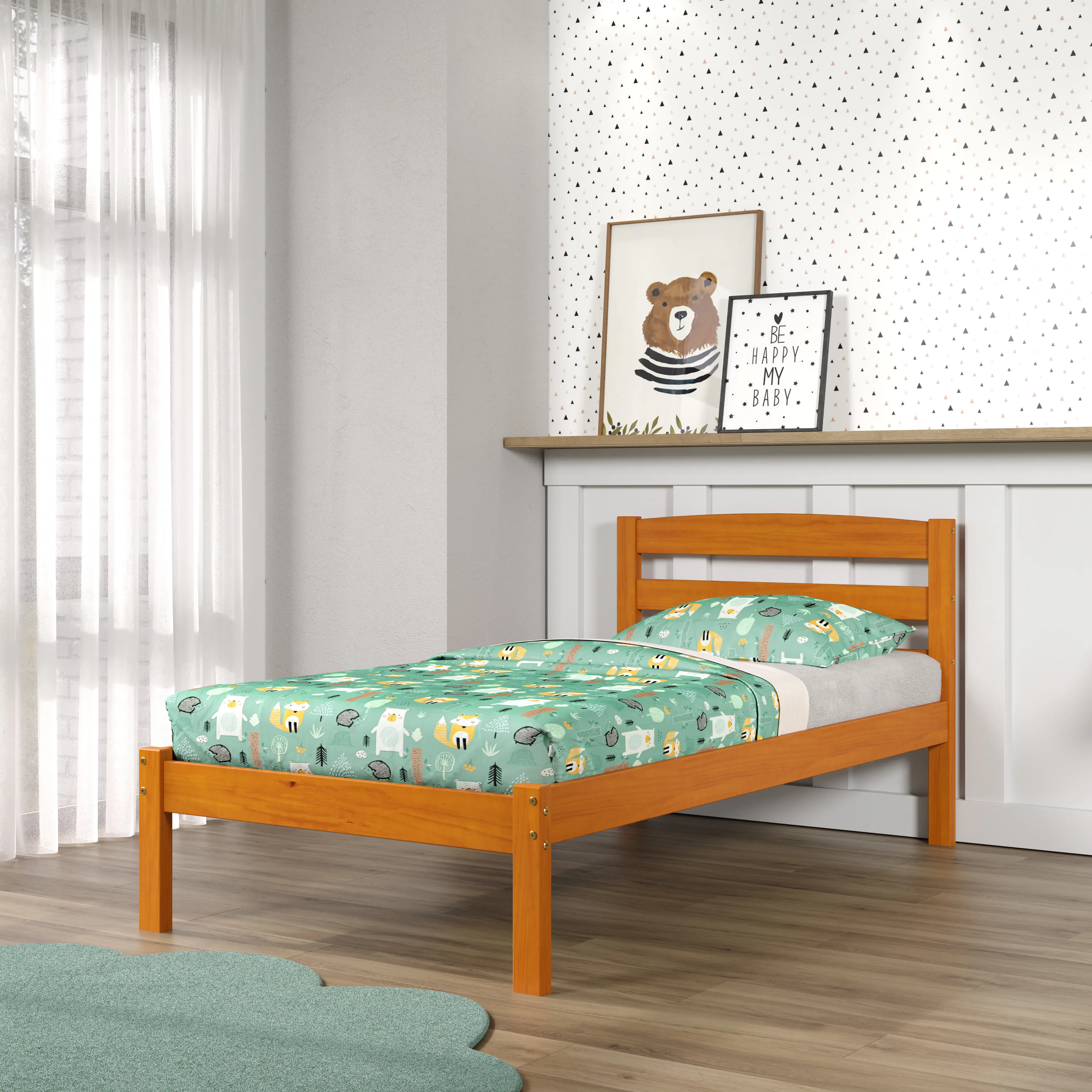 Econo Honey Twin Bed