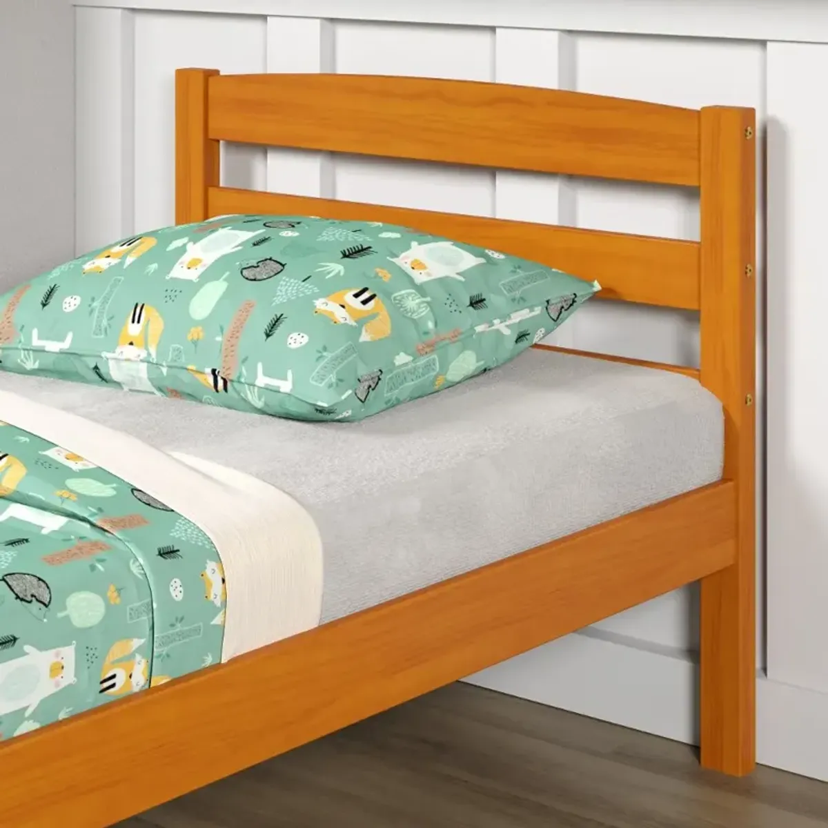 Econo Honey Twin Bed with Trundle