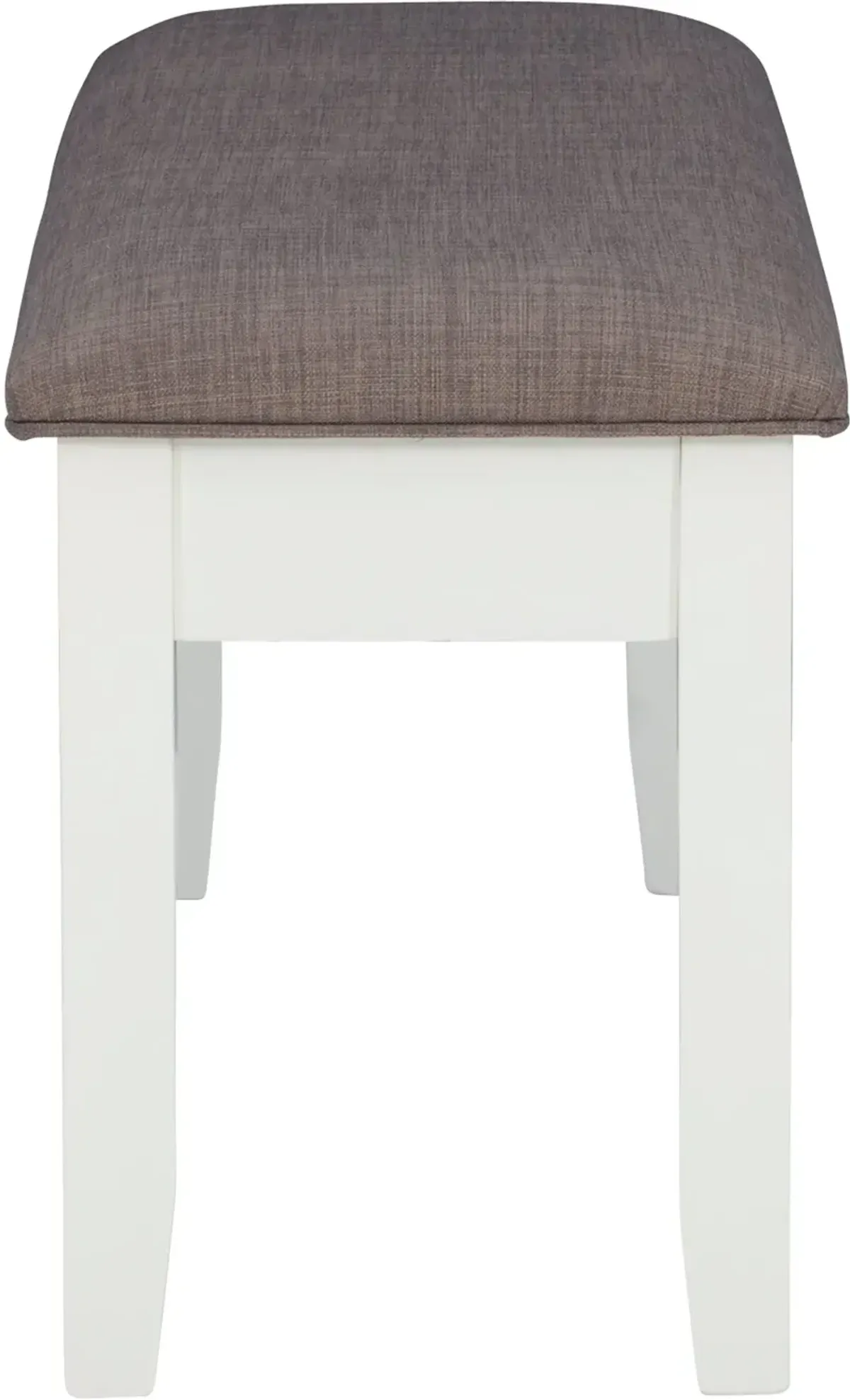 Jane Off White Dining Room Bench