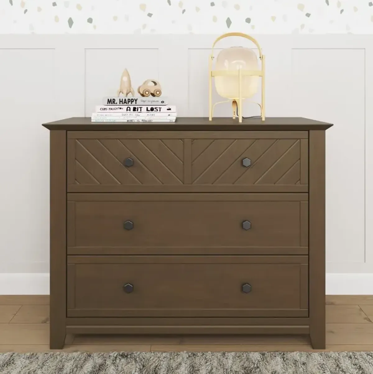 Atwood Cocoa Bean 3-Drawer Dresser