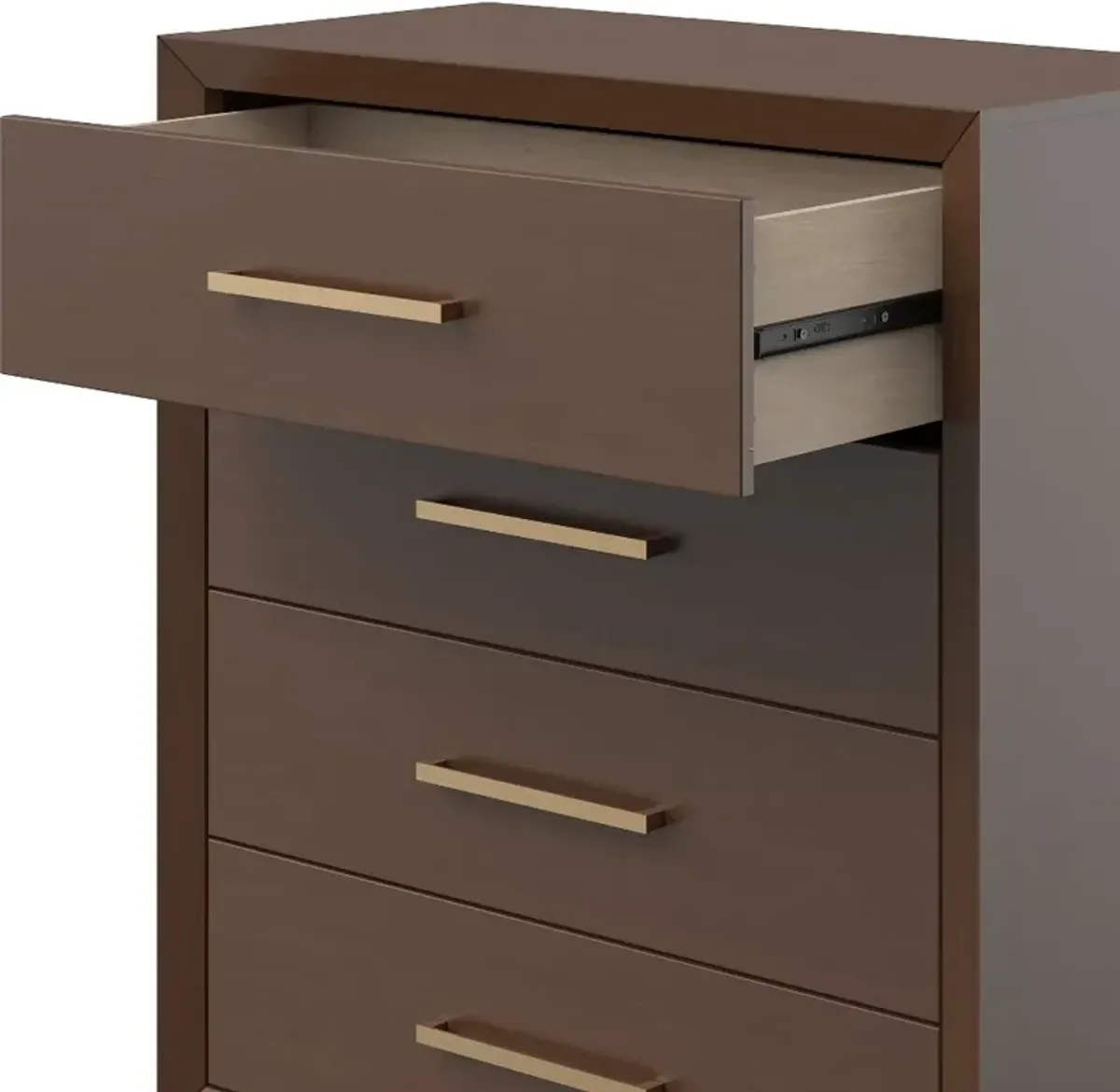 Cranbrook Toasted Chestnut 4-Drawer Chest of Drawers