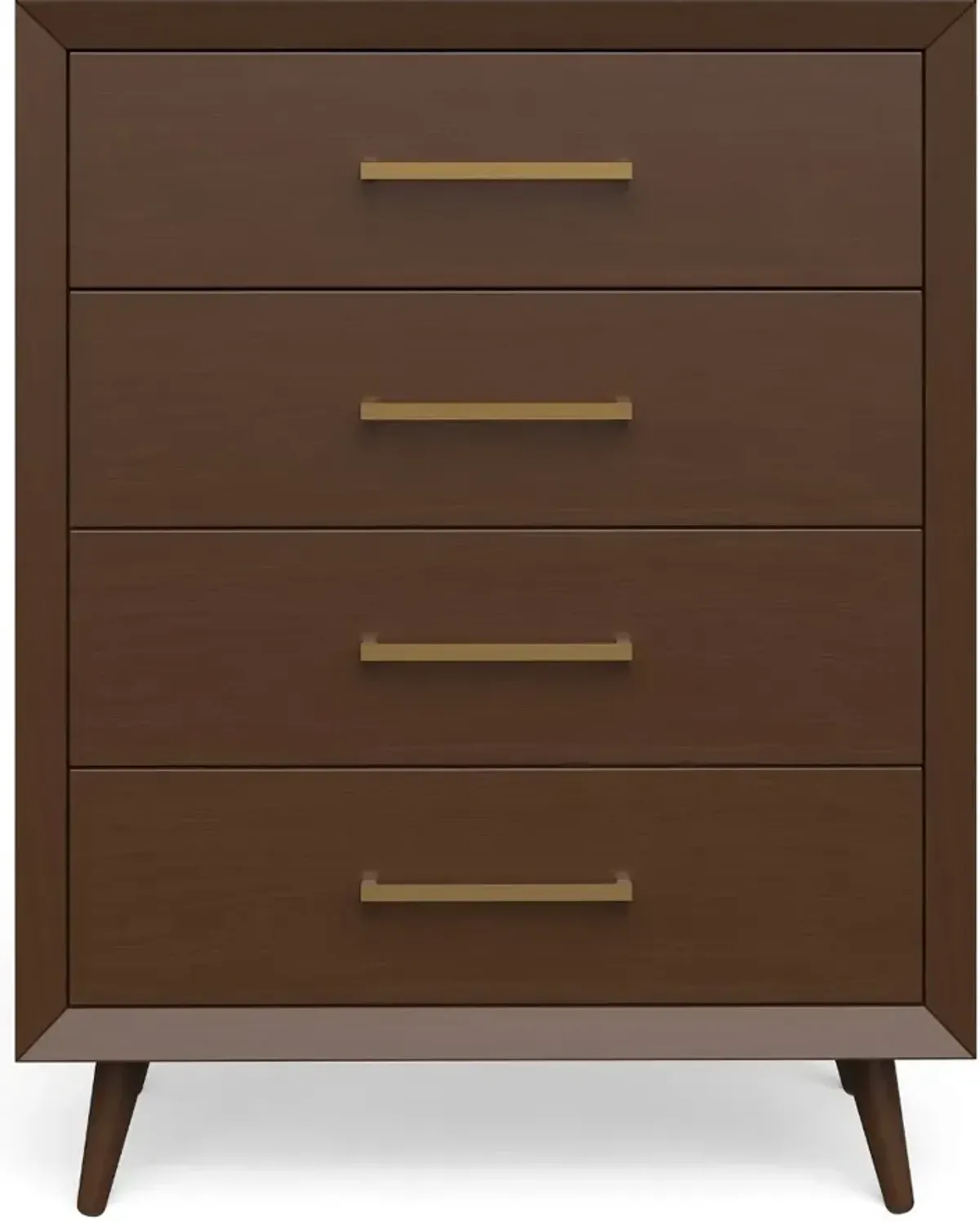 Cranbrook Toasted Chestnut 4-Drawer Chest of Drawers