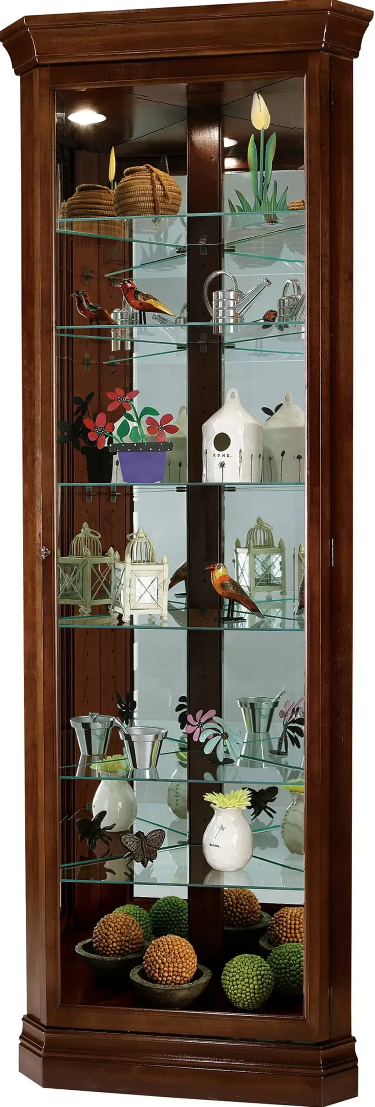 Donna Brown Cherry Corner Curio