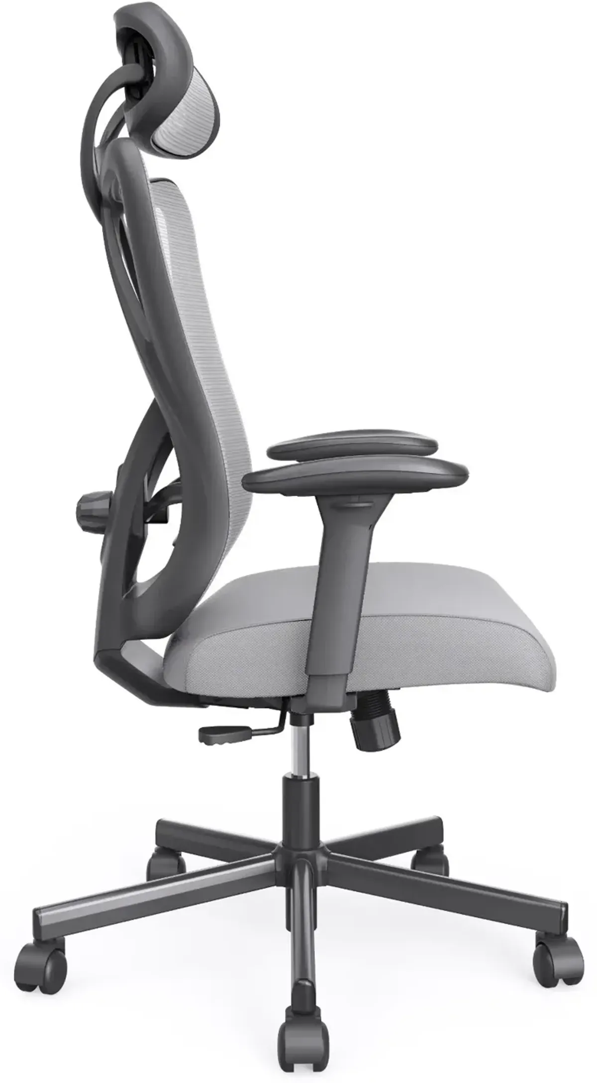 Domie Metal and Mesh Gray Adjustable Office Chair