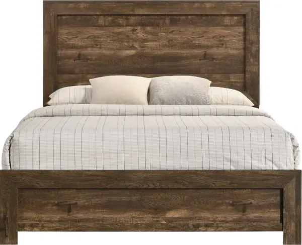 Kodo Walnut Brown Queen Bed