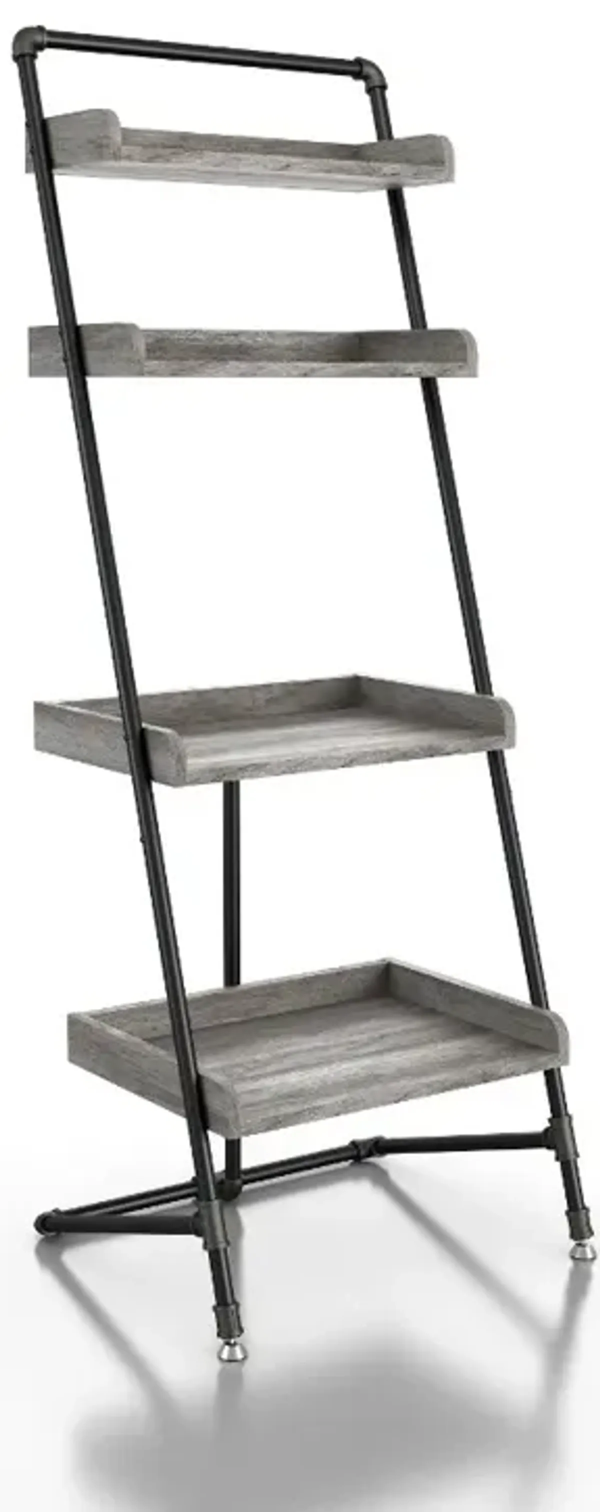 Karin Vintage Gray Display Shelf