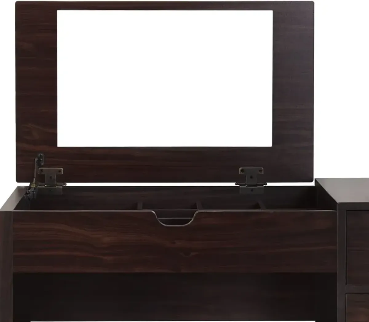 Astro Walnut Brown 2 Piece Vanity Set