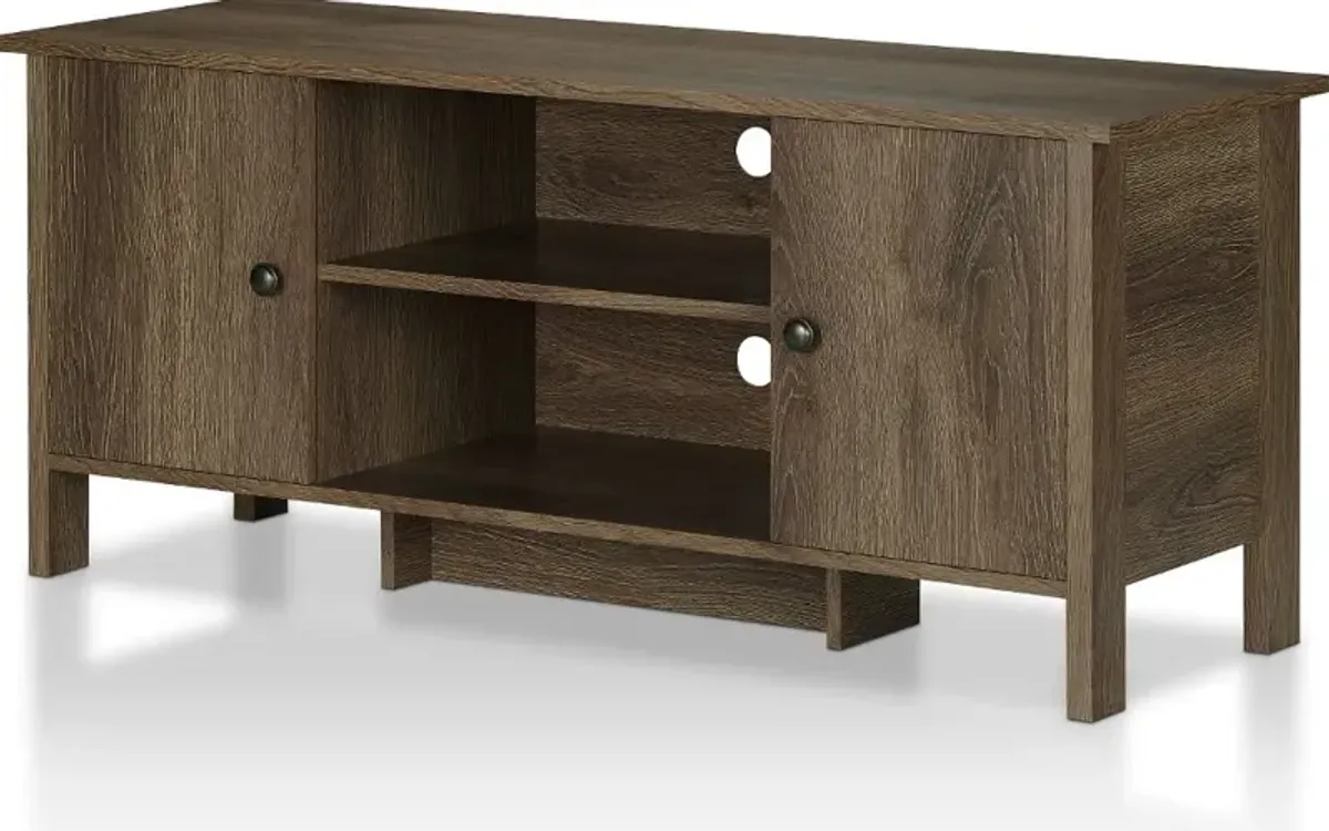 Knisler Distressed Walnut 47" TV Stand