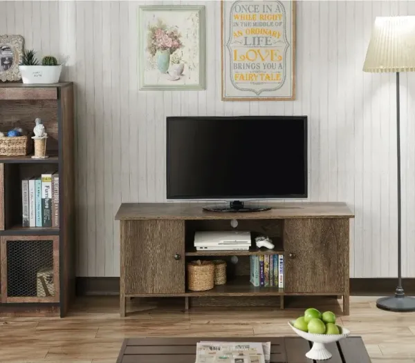 Knisler Distressed Walnut 47" TV Stand