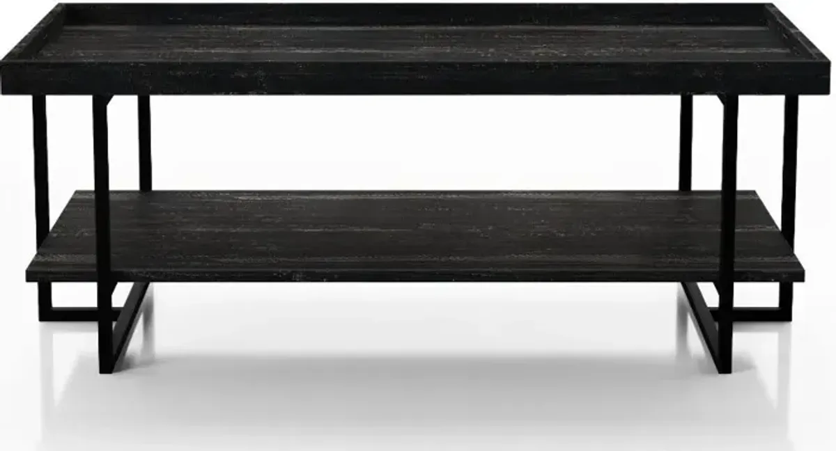 Prakers Black Coffee Table