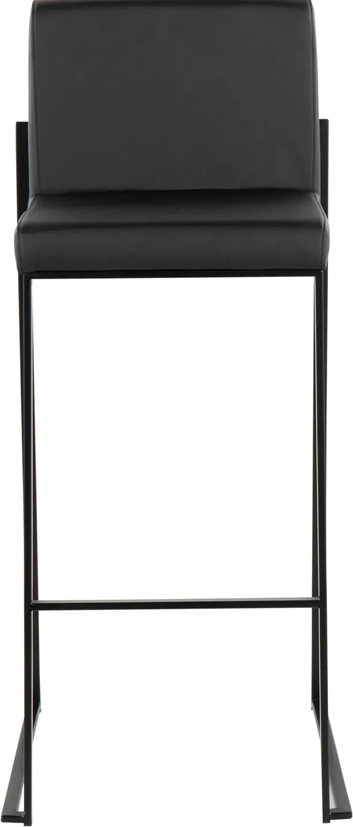 Fuji Black Bar Stool, Set of 2