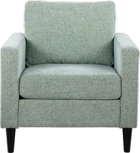 Wendy Contemporary Green Accent Chair