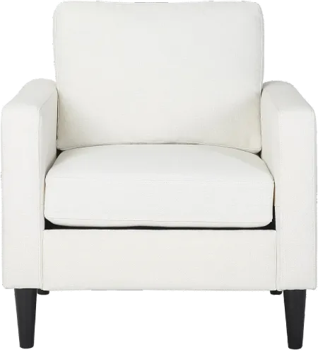 Wendy Contemporary Cream Accent Chair