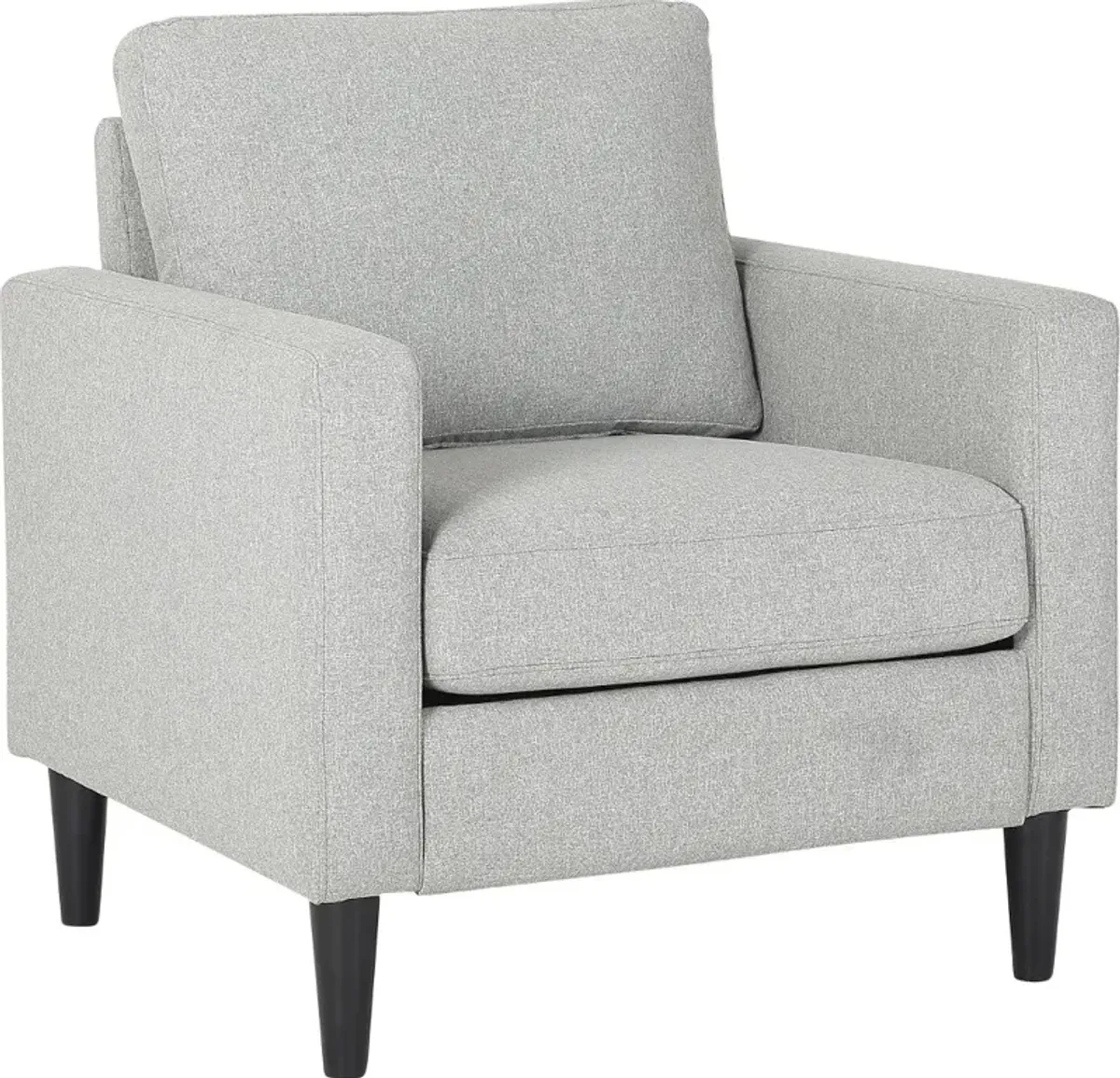 Wendy Contemporary Light Gray Accent Chair