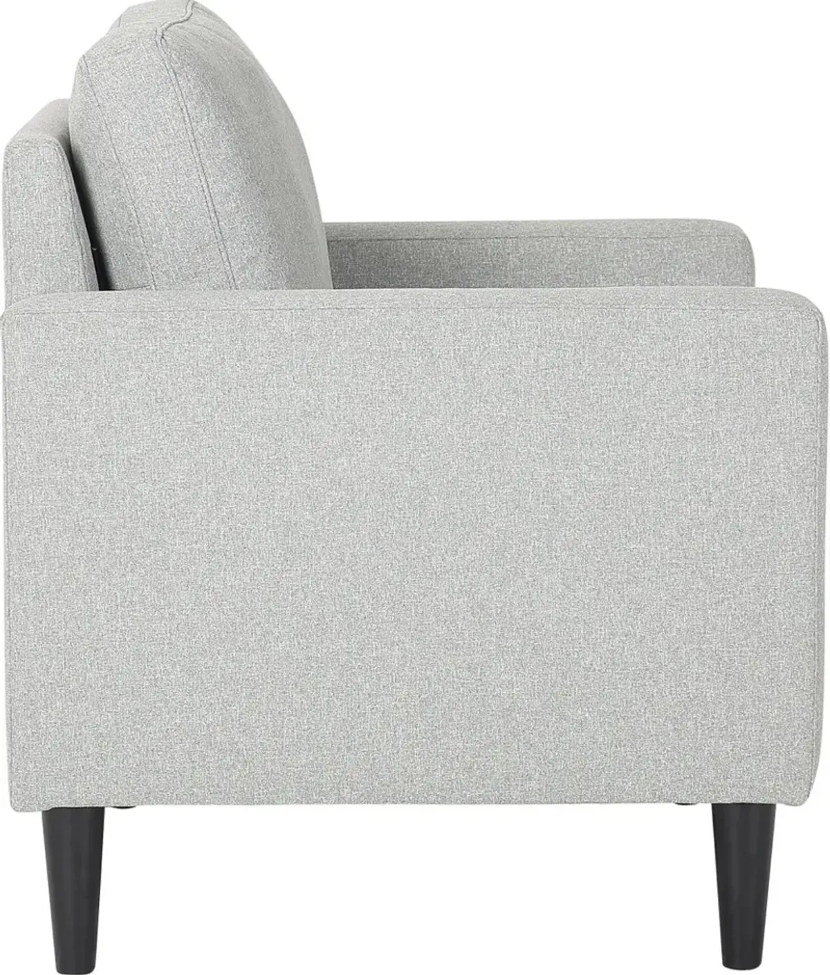 Wendy Contemporary Light Gray Accent Chair