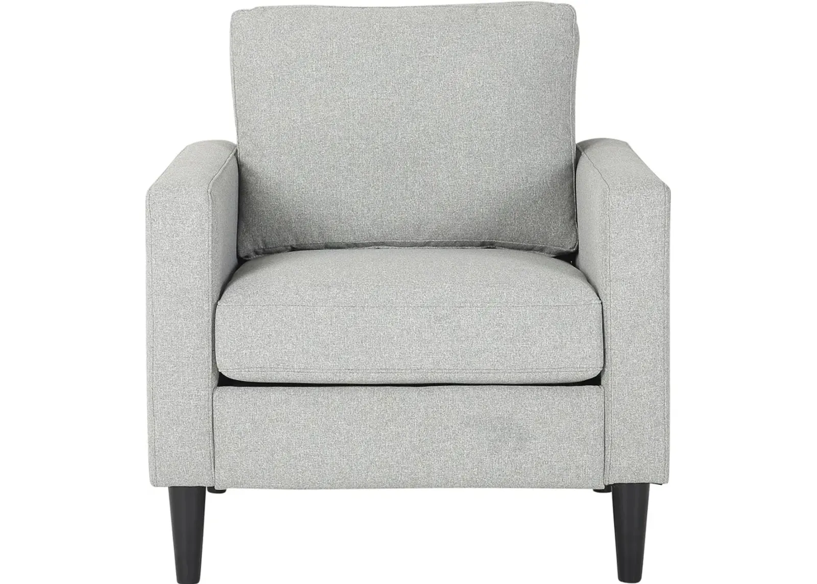 Wendy Contemporary Light Gray Accent Chair