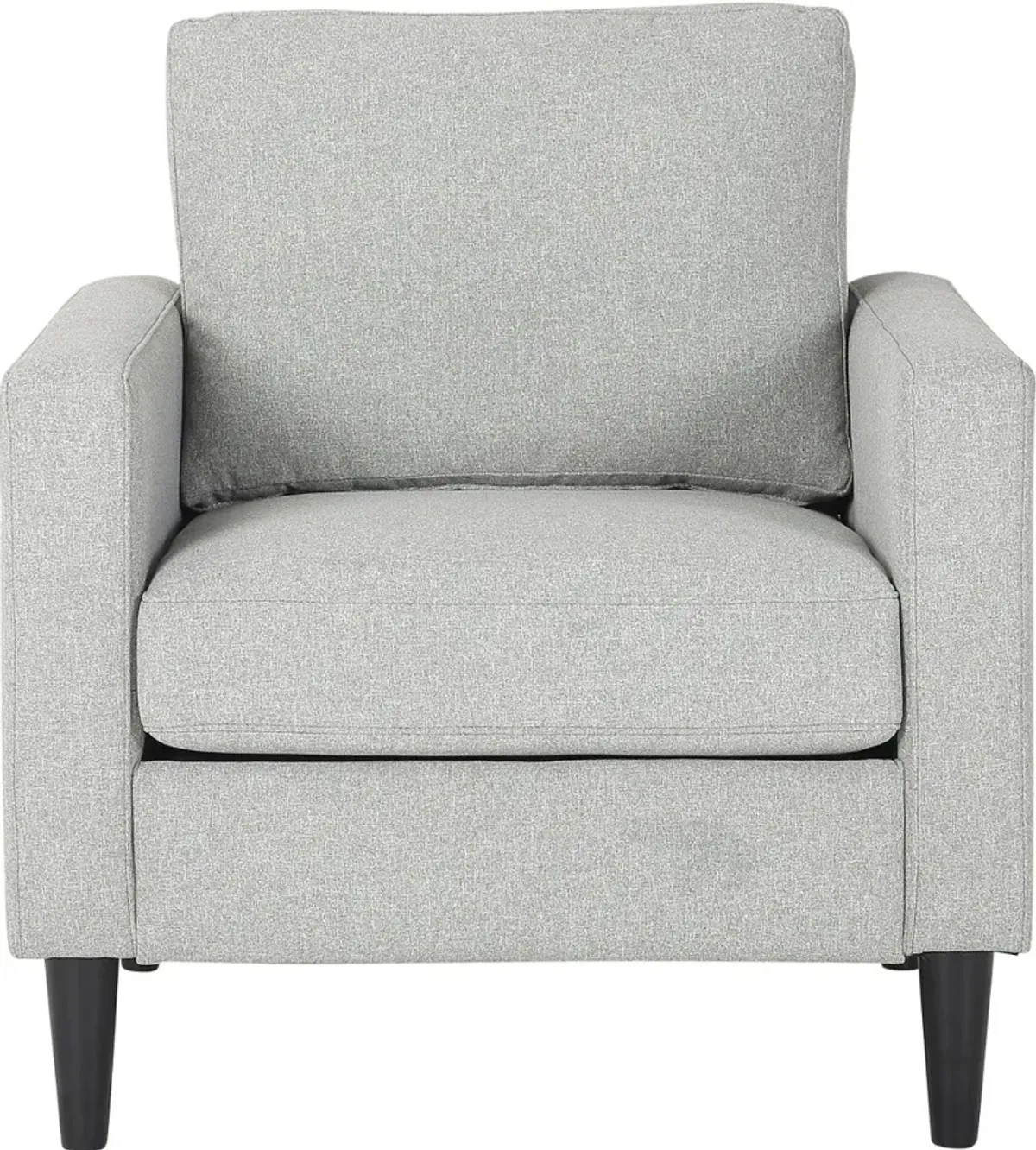 Wendy Contemporary Light Gray Accent Chair