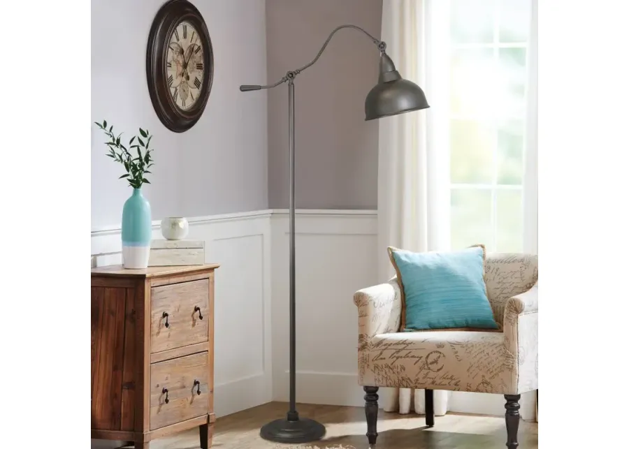 Paddington Slate Gray Floor Lamp