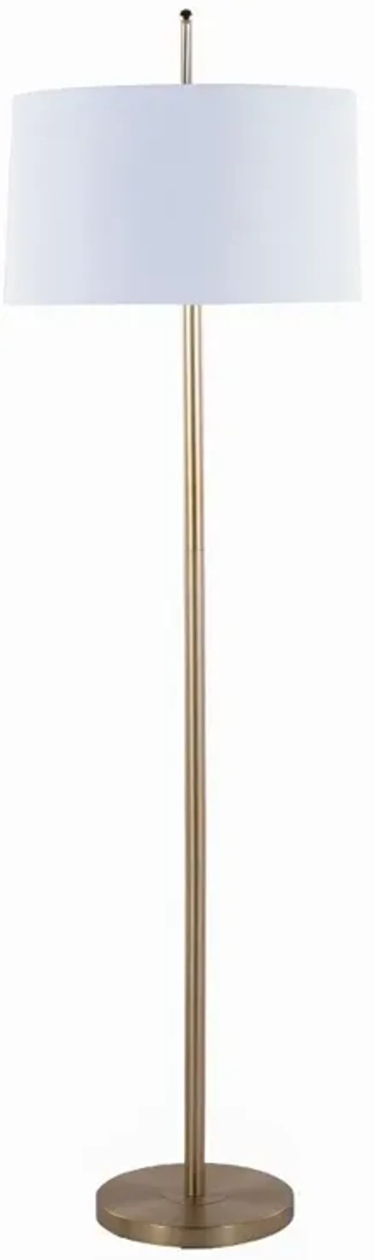 Casper Minimal Gold Floor Lamp