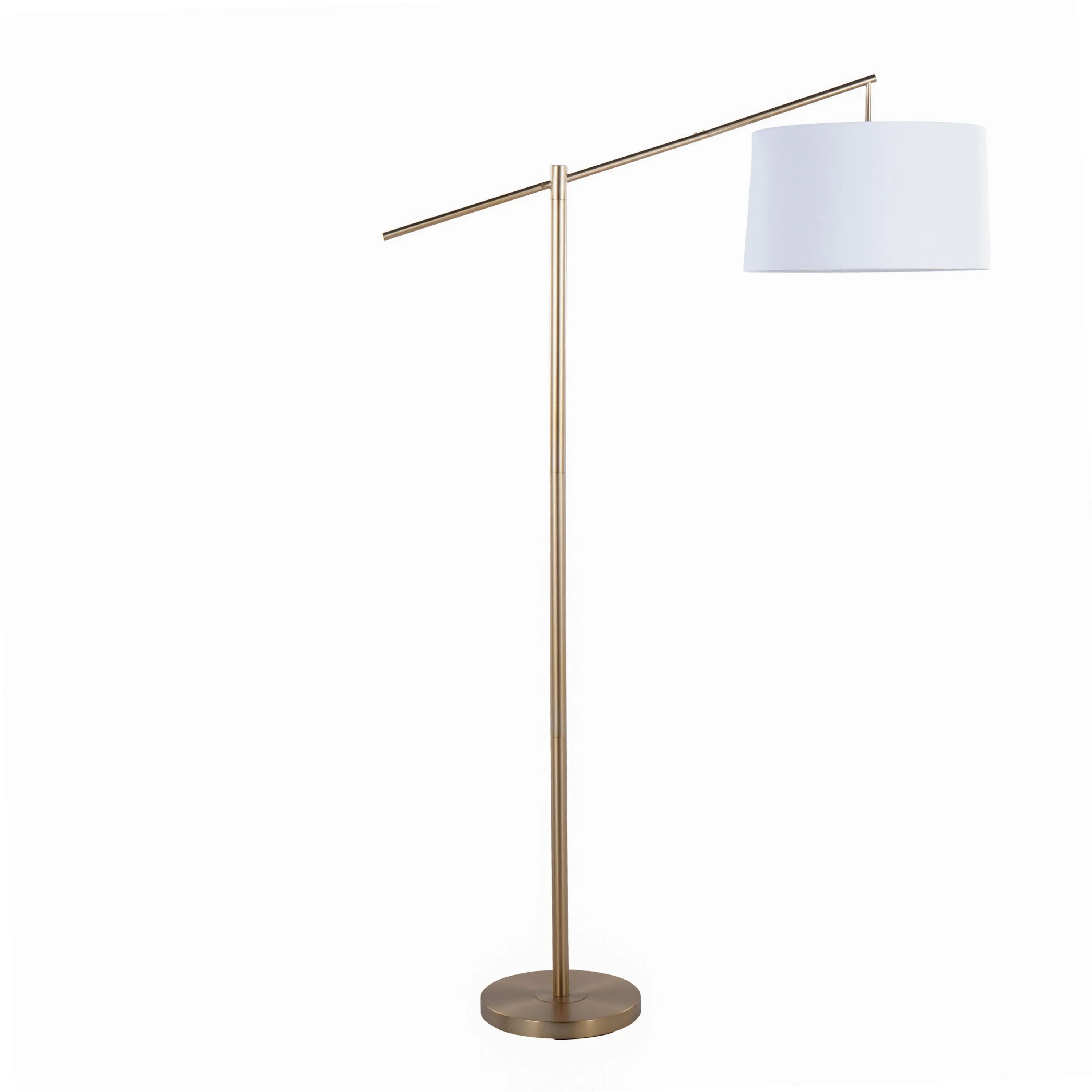 Casper Minimal Gold Floor Lamp