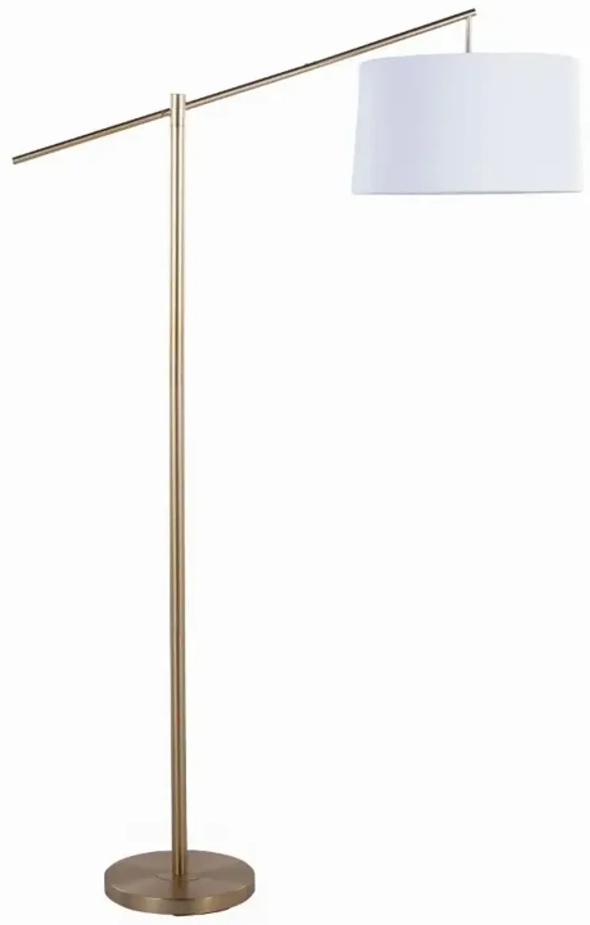 Casper Minimal Gold Floor Lamp