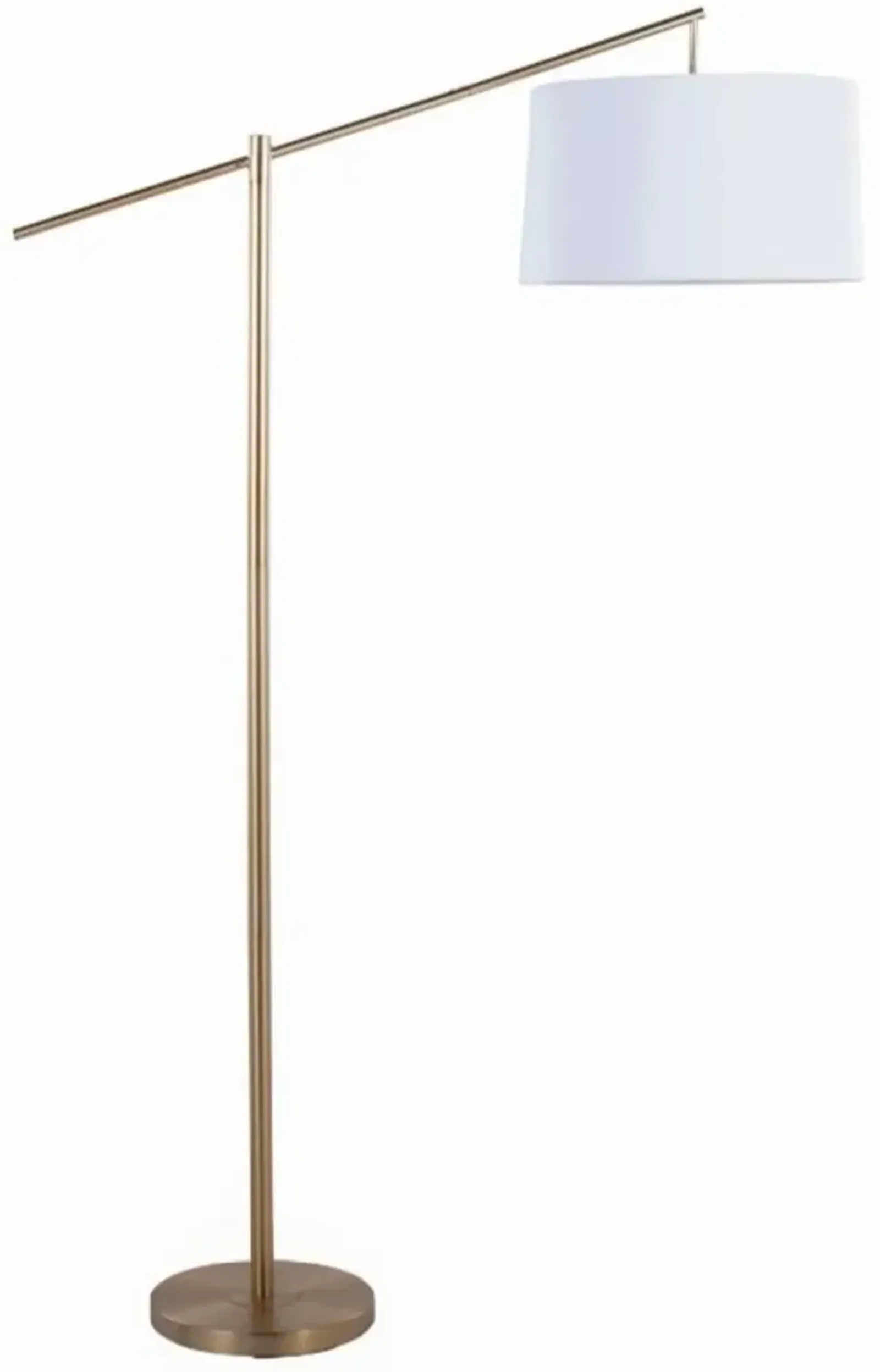 Casper Minimal Gold Floor Lamp