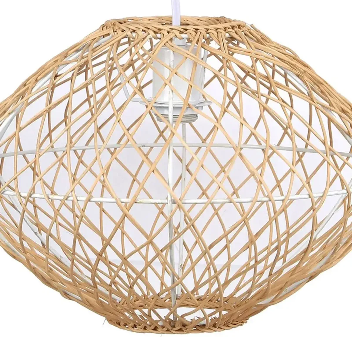 Nest Natural Rattan Shade Pendant Light