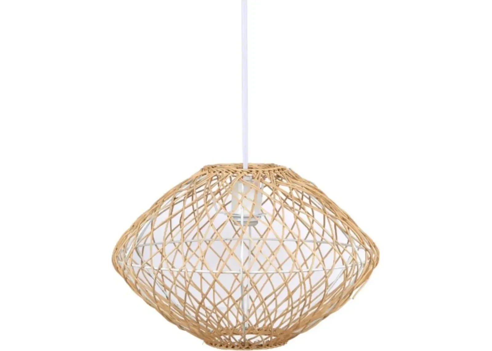 Nest Natural Rattan Shade Pendant Light