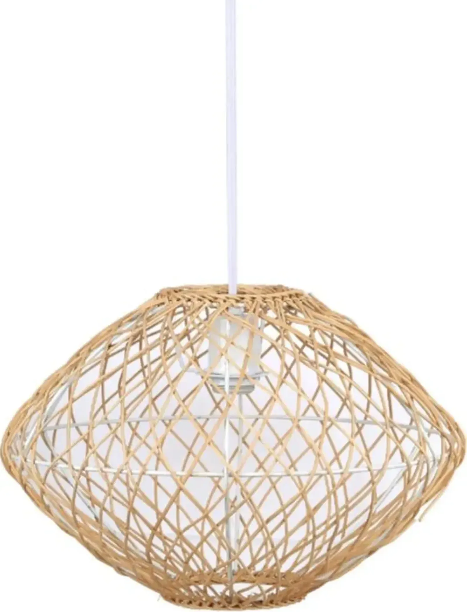 Nest Natural Rattan Shade Pendant Light