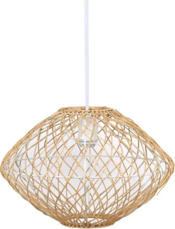 Nest Natural Rattan Shade Pendant Light
