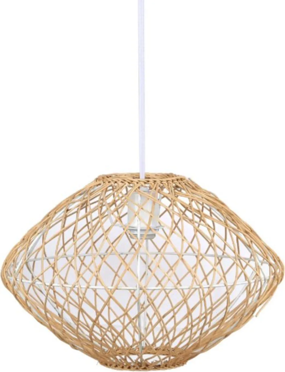 Nest Natural Rattan Shade Pendant Light