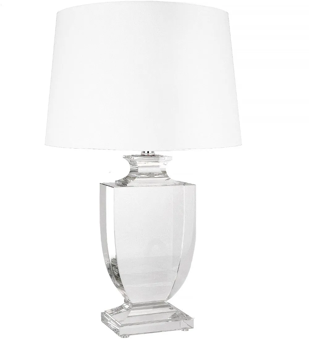 Elsa Clear Crystal Table Lamp