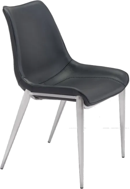 Magnus Black Dining Room Chair, Set of 2