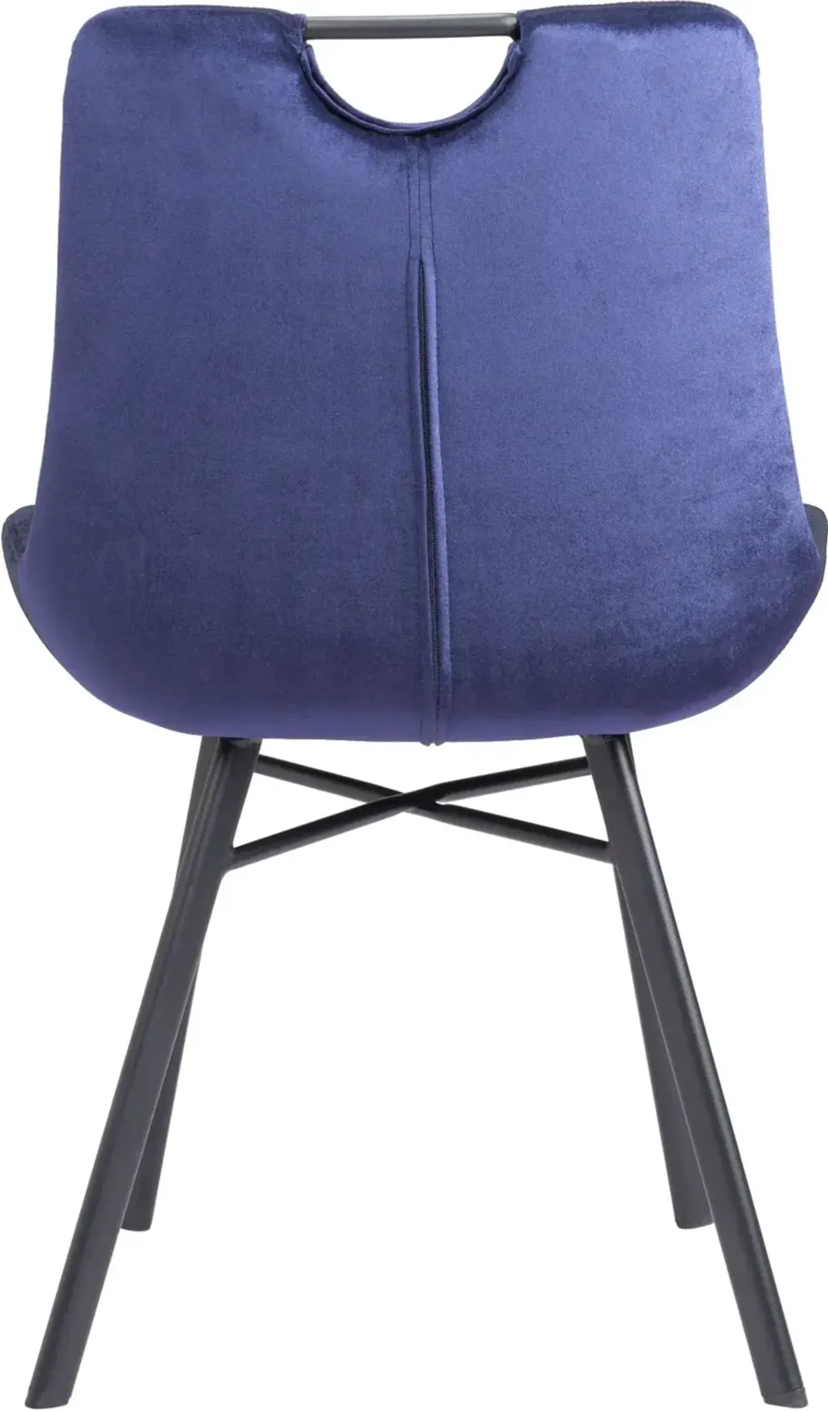 Tyler Blue Velvet Dining Chair, Set of 2