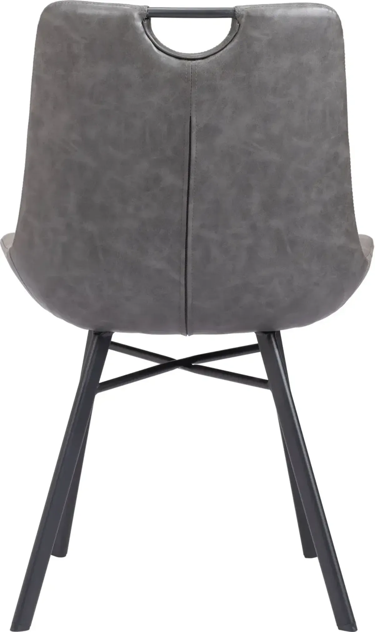 Tyler Gray Velvet Dining Chair, Set of 2